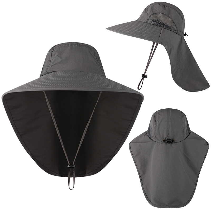 Chapéus de Beisebol Wide Brim para Mulheres e Homens Sun Defender Cooling Neck Guard Safari Cap para Caminhadas Pesca Outdoor Hat com Flap
