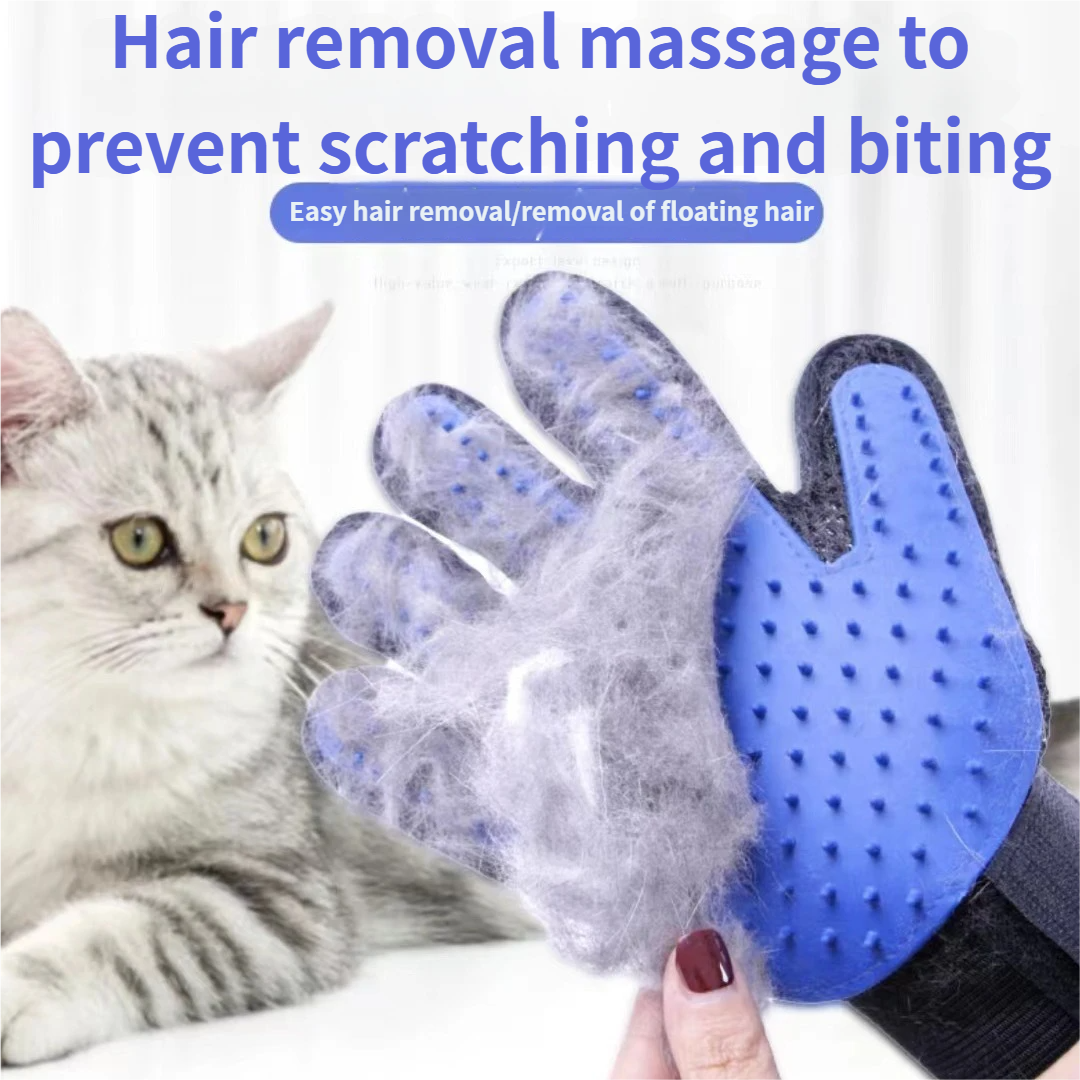 ペット用グローブ 猫用グルーミンググローブ 猫の抜け毛除去ブラシグローブ 犬用コーム 猫用バスヘアリムーバー クリーンマッサージブラシ 動物用