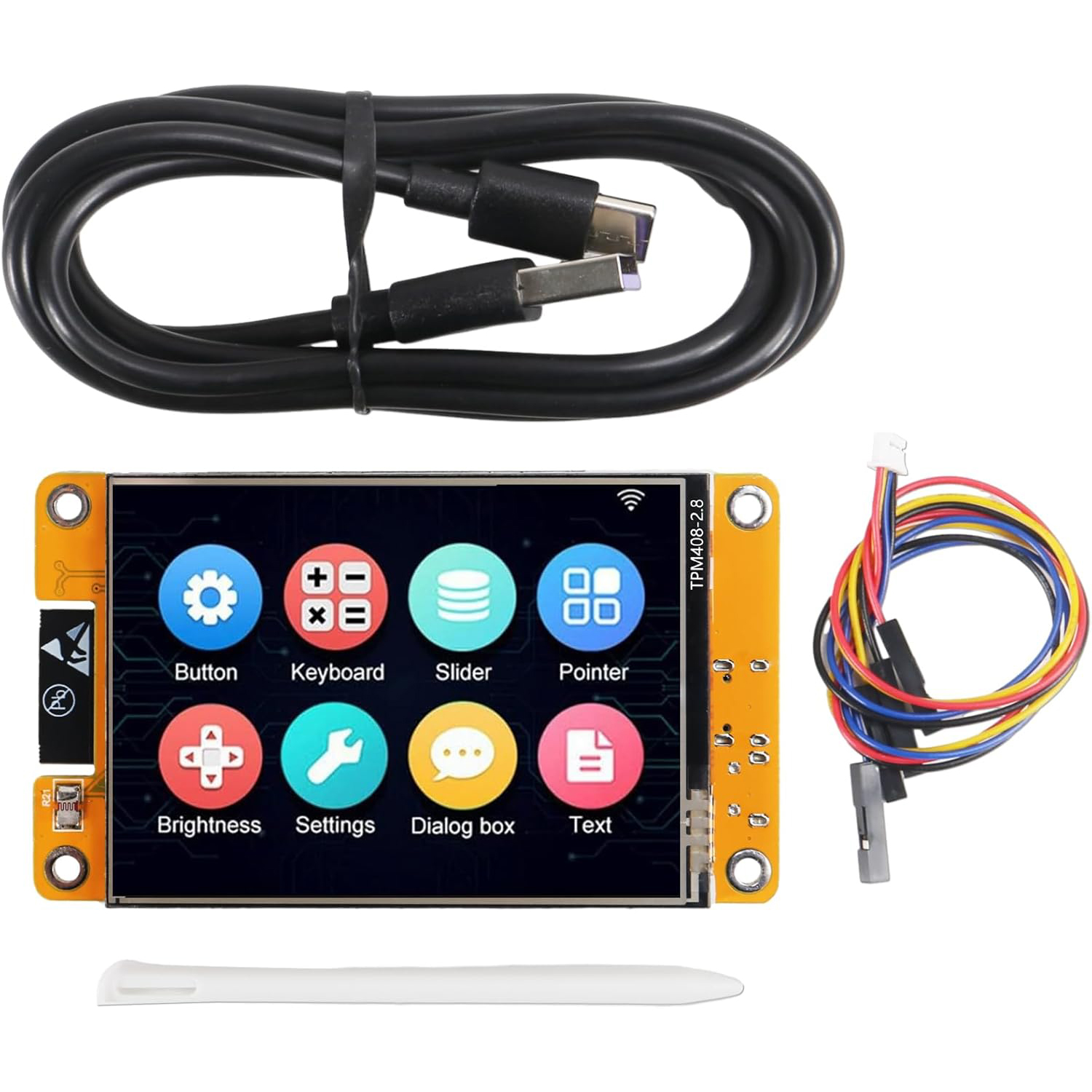 ESP32 ekran dotykowy 2.8 calowy wyświetlacz TFT LCD ESP-WROOM-32 ILI9341 rezystancyjny moduł dotykowy 240*320 ESP32-2432S028R Bluetooth WIFI