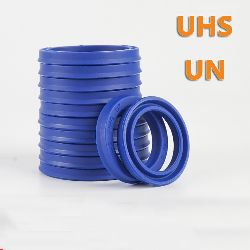 UN/UHS/kupluk segel minyak poliuretan, cincin penyegel Hydraulic Ulis tipe U silinder tipe Y, segel poros Piston 5 buah