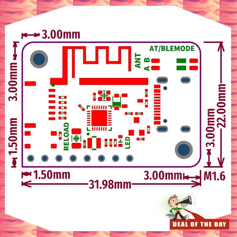 24-часовая доставка CH9143 Мини-модуль BLE/UART/USB Модуль BLE/USB для последовательного/TTL UART