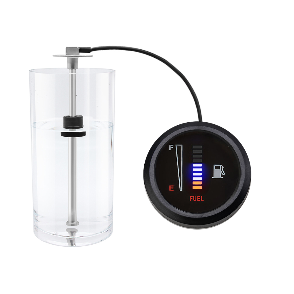 Universal 12V/24V Fuel Level Gauge With 0-190 ohm 100MM 150MM 200MM 250MM 300MM 400MM Stainless steel