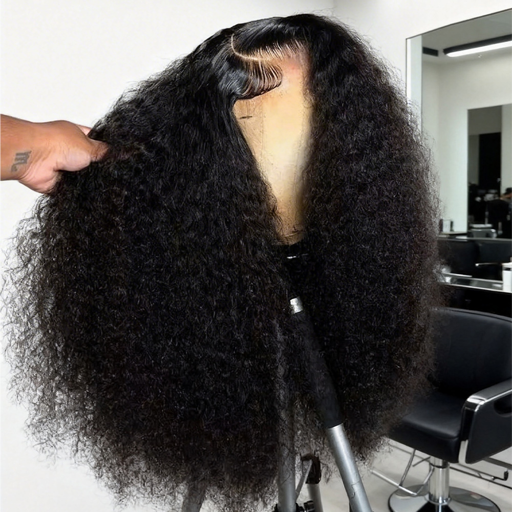 Perucas de Cabelo Humano Peruano Cacheado Ondulado de 30-40 Polegadas com Renda Frontal 13x4 13x6, Densidade 250, Ondas Profundas Brasileiras