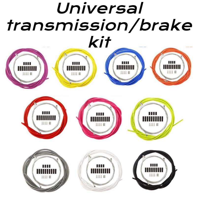 1 ชุดหลายสีที่อยู่อาศัย VARIABLE Speed Line ท่อ Core Universal ชุดจักรยานจักรยานเสือภูเขาสายเบรคท่อชุดจักรยานอะไหล่