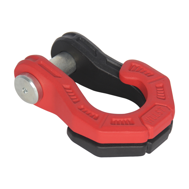 Manillo de anillo 3/4 D de empalme de dos colores, cuerda de gancho de cabrestante todoterreno de 11000LBS 4x4 para ganchos de remolque de Jeep de coche para fijar el gancho del cabrestante