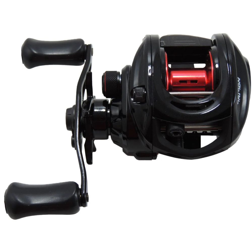Saint Plus Triton-Carretes de arrastre derecho, 6000H, 5Kg, Rojo