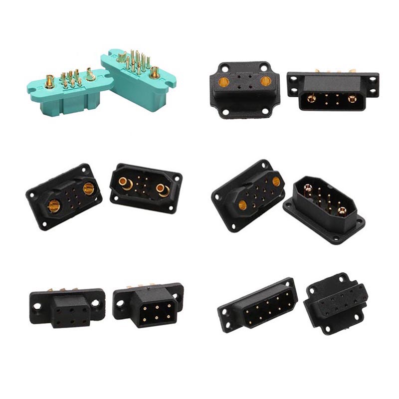 5 paia 9 + 2 connettore MPX 9W2 collegare maschio femmina adattatore per veicoli elettrici Balance Car JX4/JX6/JX8 Servo RC batterie