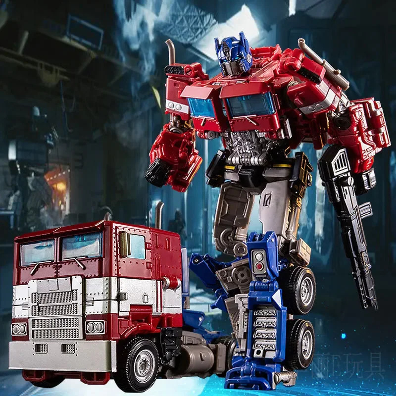 2026 NEU HEISS Transformations-Spielzeug Roboter-Auto Legierung Commander Optimus Prime Actionfigur Filmserie Kindergeburtstags-Geschenk