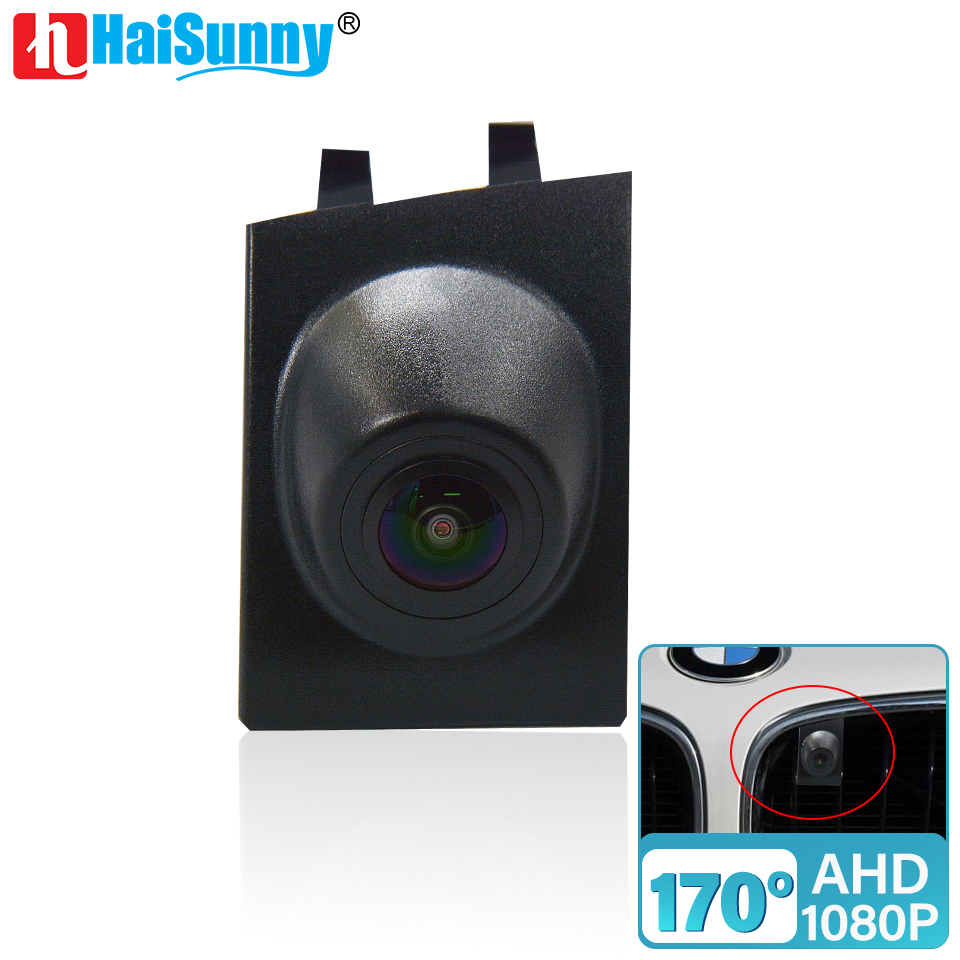 HaiSunny AHD 1080P 170 °   Kamera widoku przedniego do BMW serii 3 F30 GT F34 Gran Turismo E90 E91 E92 E93 F31 2012 2014 2015 2016 2017