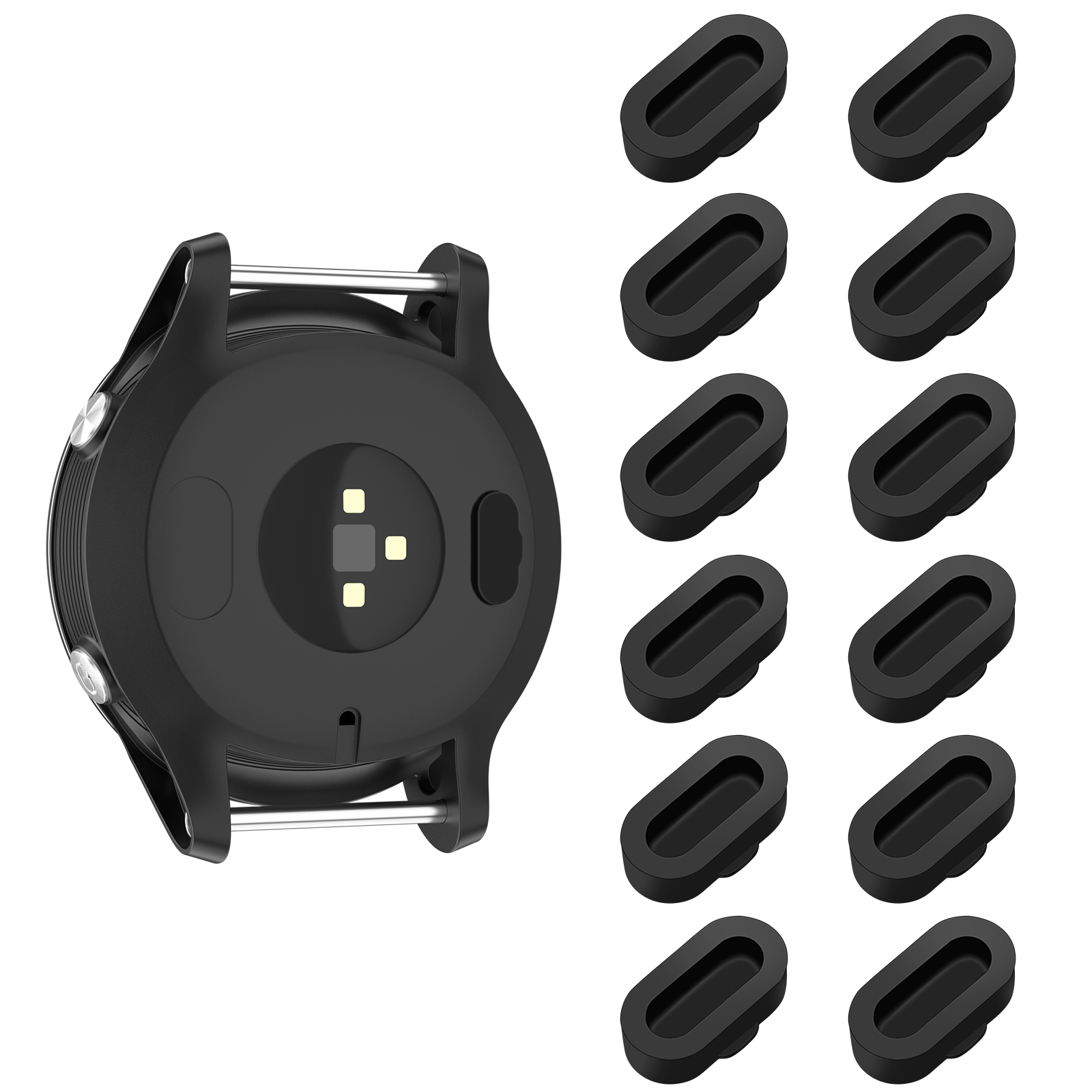 Пылезащитная заглушка для зарядного устройства для Garmin Forerunner 955 945 265 645 965 Fenix 7 S 7X 6 6S 6X 5 Vivoactive 3 4 5 Чехол