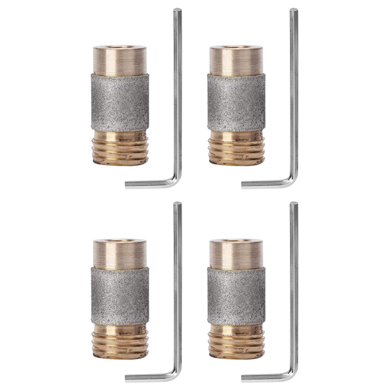 【HOT】4X MCBL58 Diamond Grinding Bit  Glass Abrasive Tool Mini Portable For Diamond Glass Grinder For Stone Edge Grind