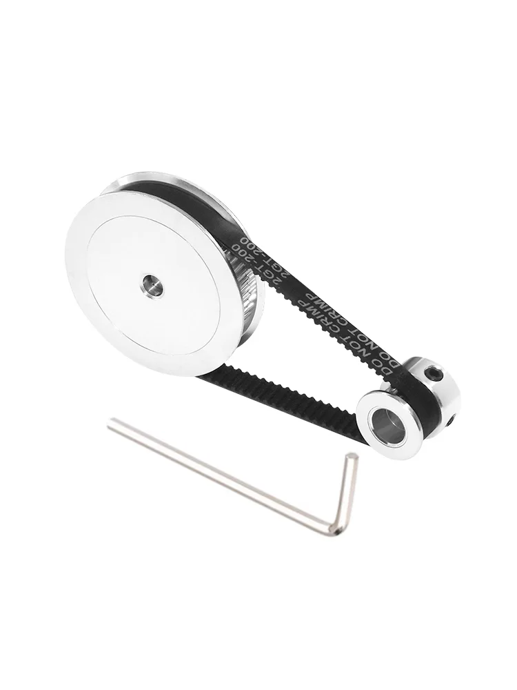 1:3drive laço fechado 2gt conjunto de polia de correia dentada 20 e 60 dentes furo 5 e 8mm para impressora 3d robô equipamento de automação de braço