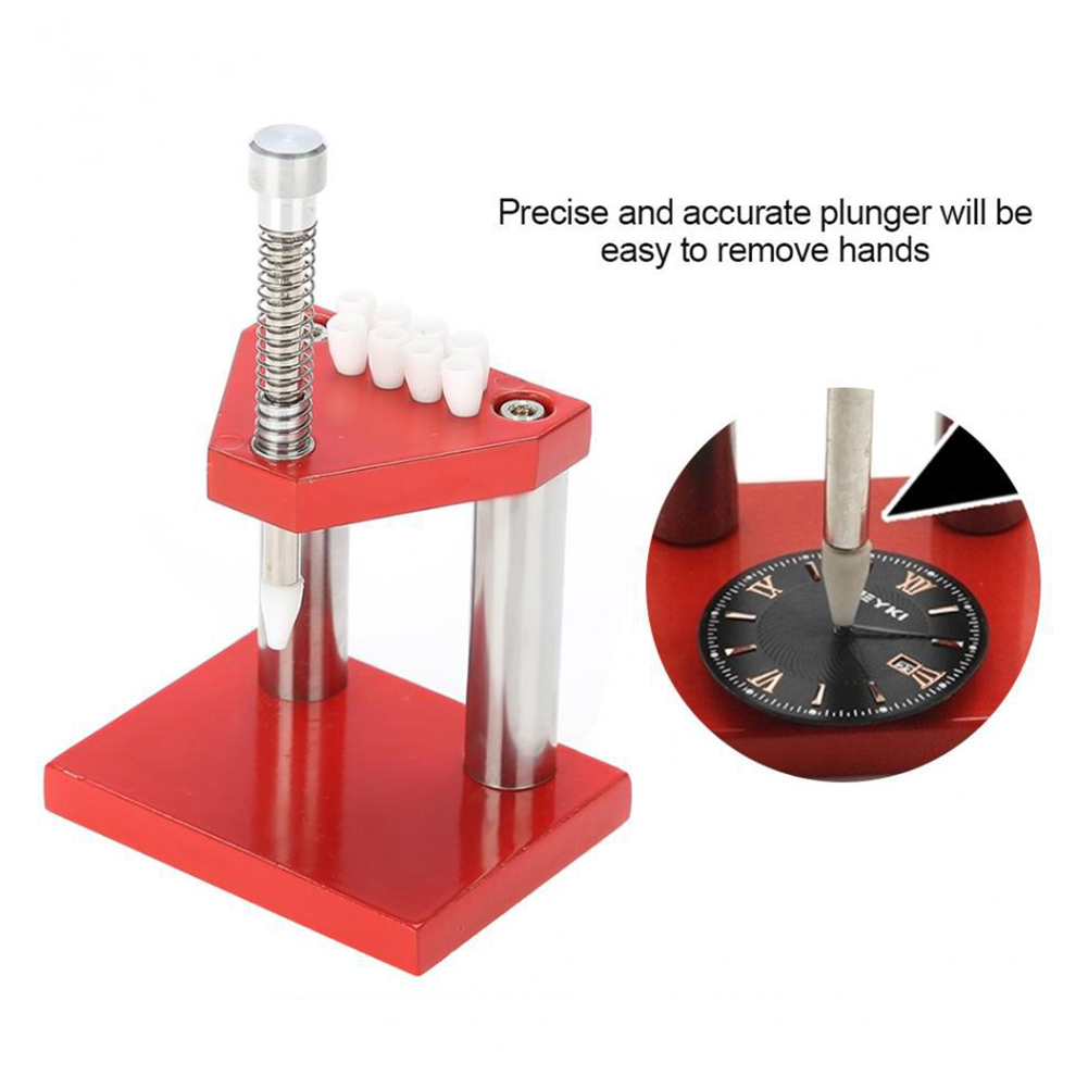 ซ่อมนาฬิกาช่างซ่อมนาฬิกา FITTING Presser ชุดเครื่องมือแบบพกพา Hand Remover Plunger PULLER Remover สําหรับช่างซ่อมนาฬิกาเครื่องมือ