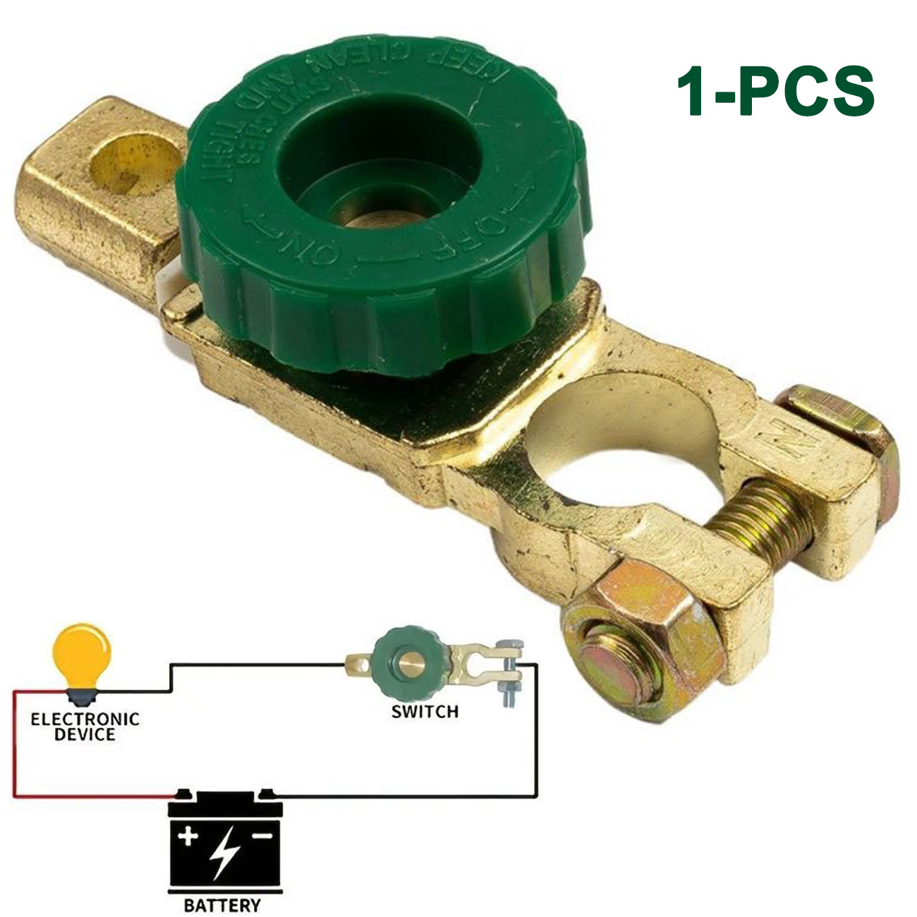 Universal รถแบตเตอรี่สวิทช์ Quick CUT-off SWITCH แบตเตอรี่ DISCONNECT Isolator SWITCH แบตเตอรี่อุปกรณ์เสริมสําหรับเรือ Marine