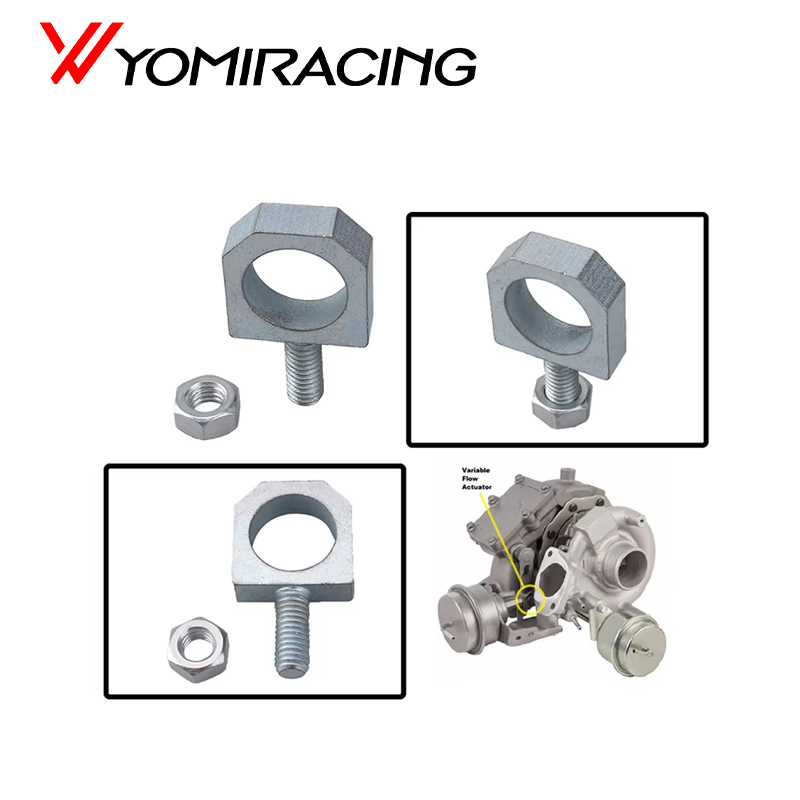 YOMI untuk Acura RDX Aktuator Aliran Variabel Turbo VGT Baut & Mur Ujung Batang Kompatibel dengan Mesin K23A1 2300DO-VT.T