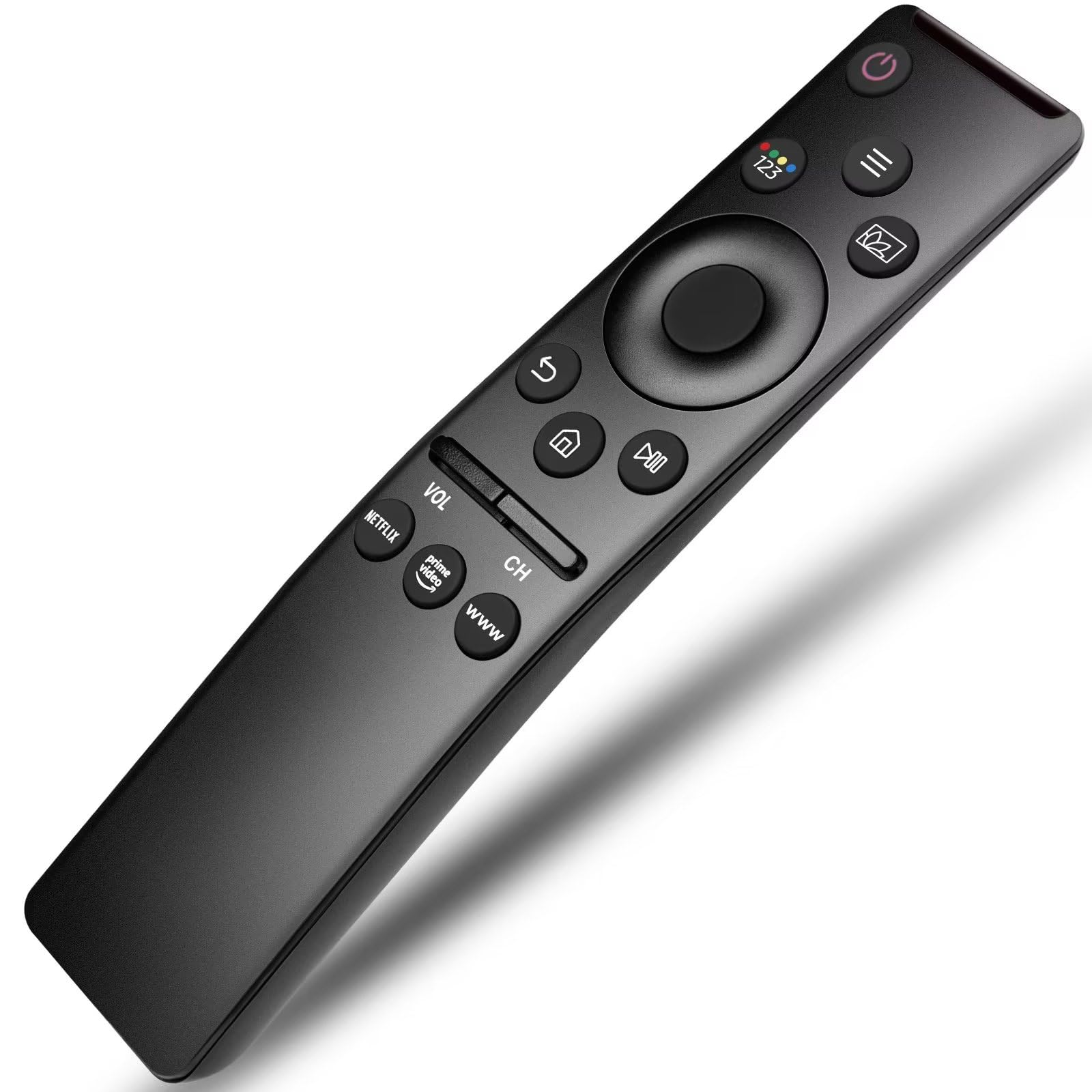Remote Control Universal untuk Samsung Smart TV LED QLED UHD SUHD HDR LCD HDTV 4K 8K 3D dengan Tombol untuk Netflix Prime Video WWW