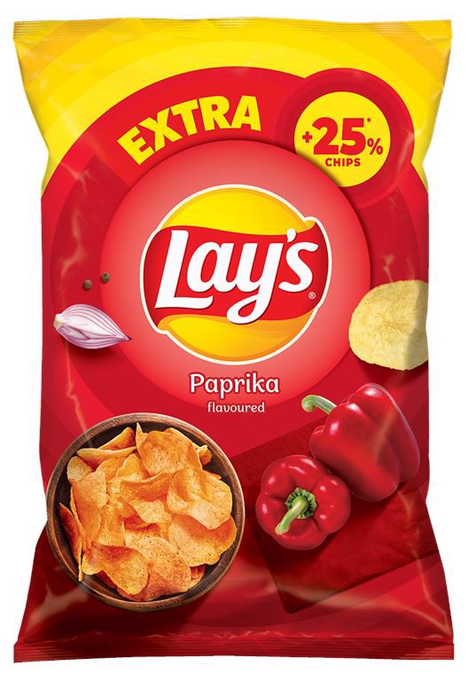 Lay's Chipsy ziemniaczne o smaku paprykowym 163 g