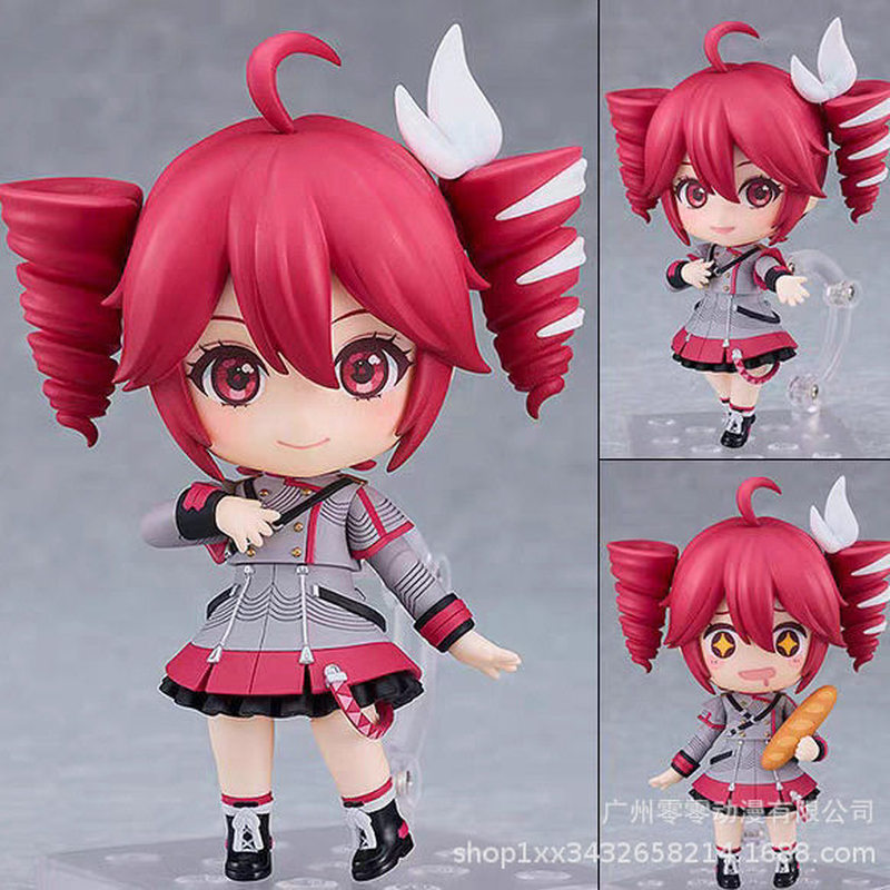Figurines d'action Nendoroid 2344 Kasane Teto version Q mignonne avec visages interchangeables, modèle de jouet de collection, ornement de bureau, cadeau