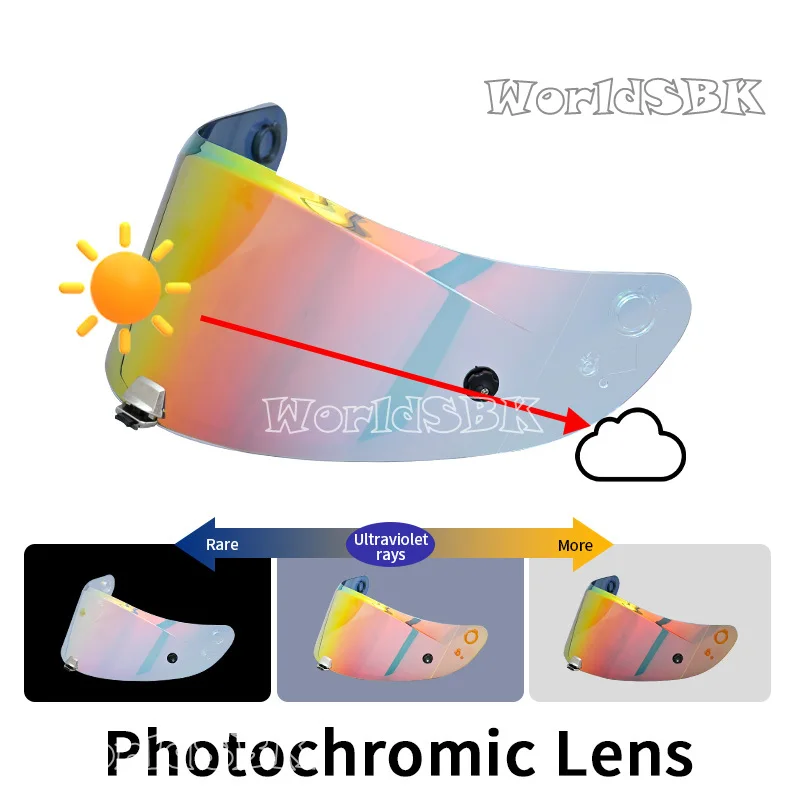 Photochromic Visor for HJC RPHA 11 PRO RPHA 70 ST HJ-26 Helmet Shield Uv Cut Casco Moto Face Shield Visera Windshield