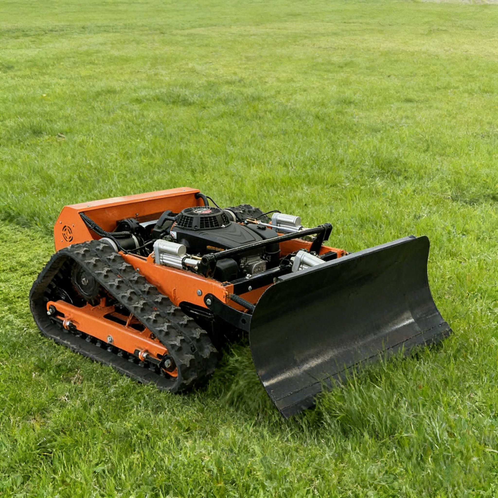 Tondeuse à gazon tout-terrain télécommandée, coupe-herbe silencieux, tondeuse pour pentes raides, tondeuse automotrice, robot tondeuse