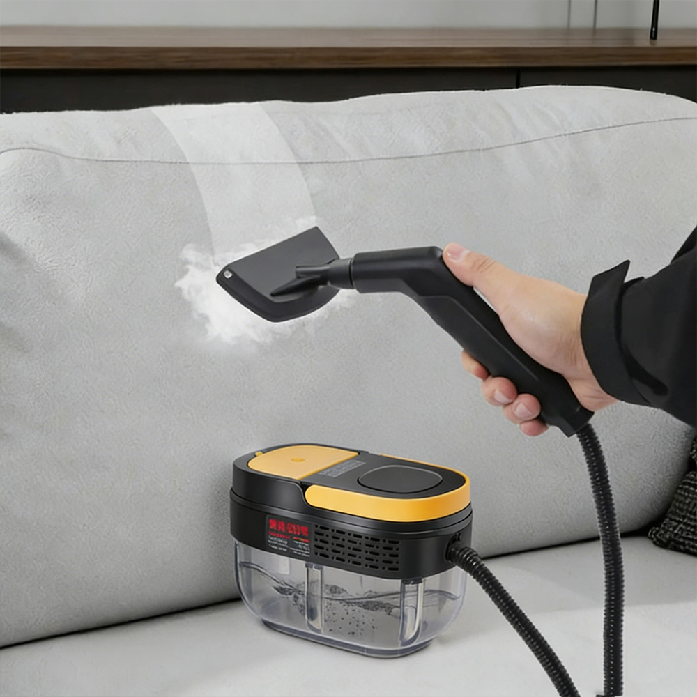 Limpiador a Vapor Portátil de 2500W, Máquina de Limpieza a Vapor de Alta Temperatura, Lavadora a Presión para Hogar, Auto y Cocina