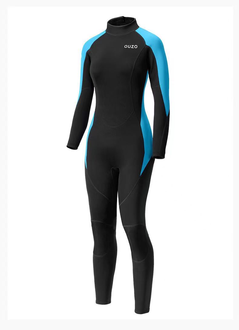 Combinaison de plongée sous-marine en néoprène pour hommes, combinaison complète de pêche sous-marine, plongée en apnée, surf, ensemble une pièce, garde au chaud en hiver