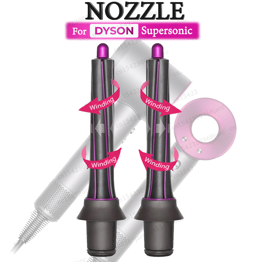 Secador de cabelo curling acessório 40mm bocal de ondulação automática para dyson supersônico secador de cabelo acessórios modelador de ar cilindro pente