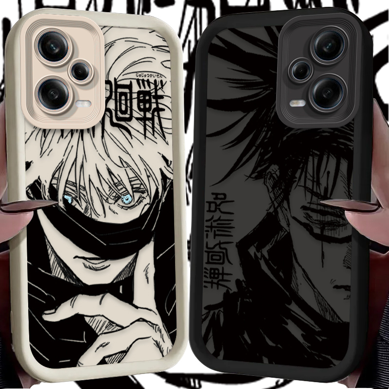 Etui na telefon Anime Jujutsu Kaisen do Xiaomi Redmi Note 13 12 11 Pro Plus 4G 5G 12S 11S 10S 10 9 9S 8 12C 13C A3 Silicone Cover