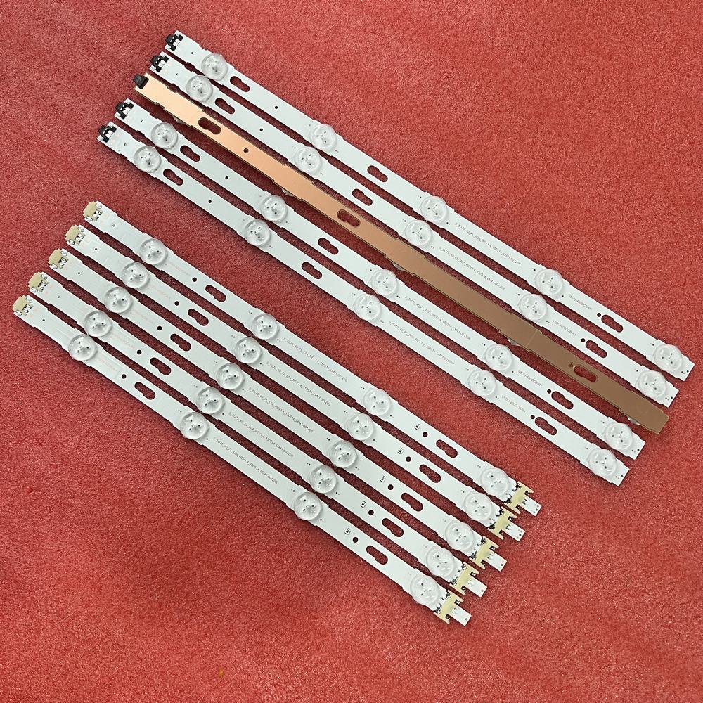 Tira de LED para Samsung UE40JU6445 UE40JU6445W UE40JU6445K UE40JU6400 UE40MU6195 UE40JU6000 UE40JU6410U UE40MU6122 UE40JU6000U