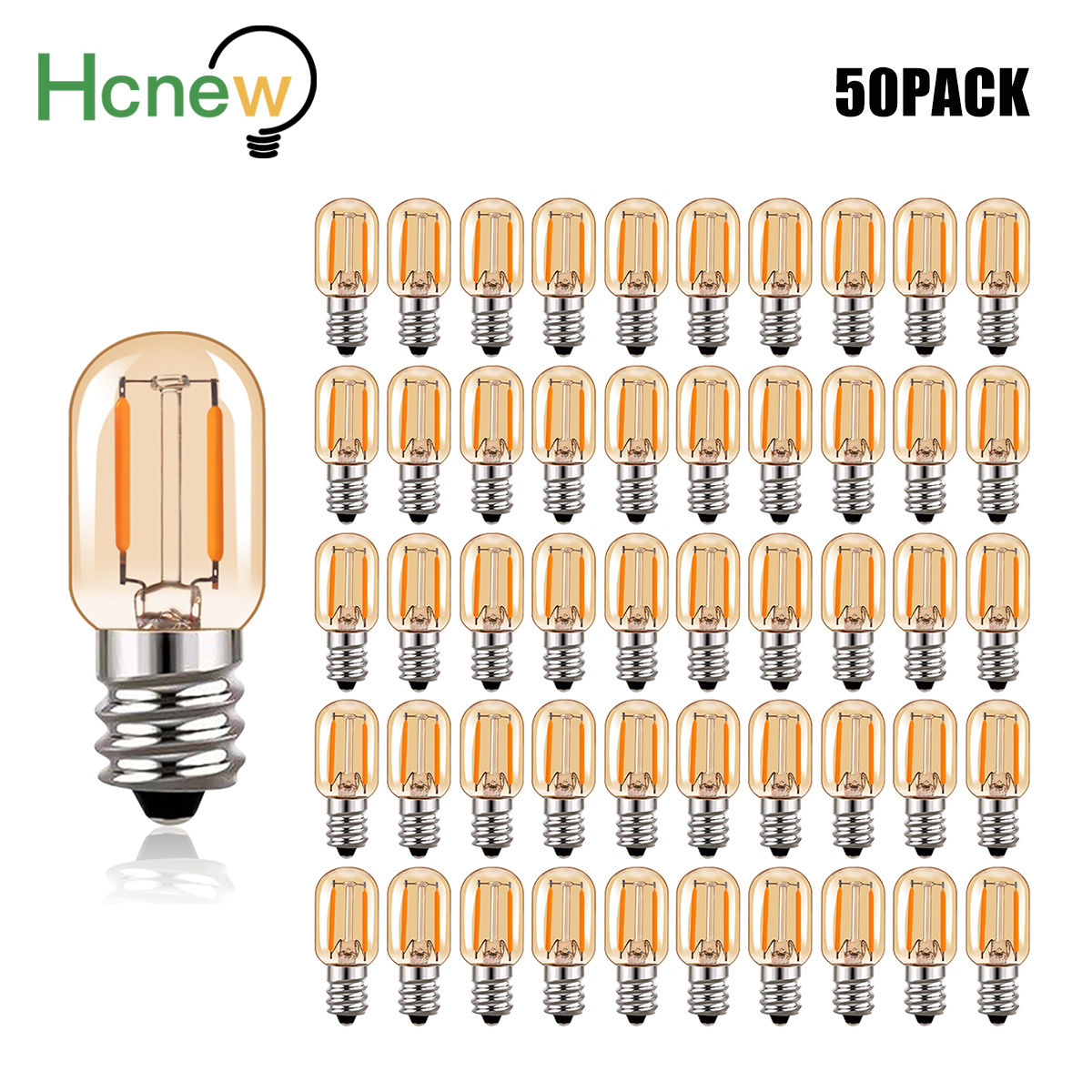Żarówka LED E14 w stylu vintage T22 do lampy solnej 1W 2200K Bursztynowe szkło Mini lampka nocna Ampułka odpowiednik 10W Żarówki LED Filament do kandelabrów
