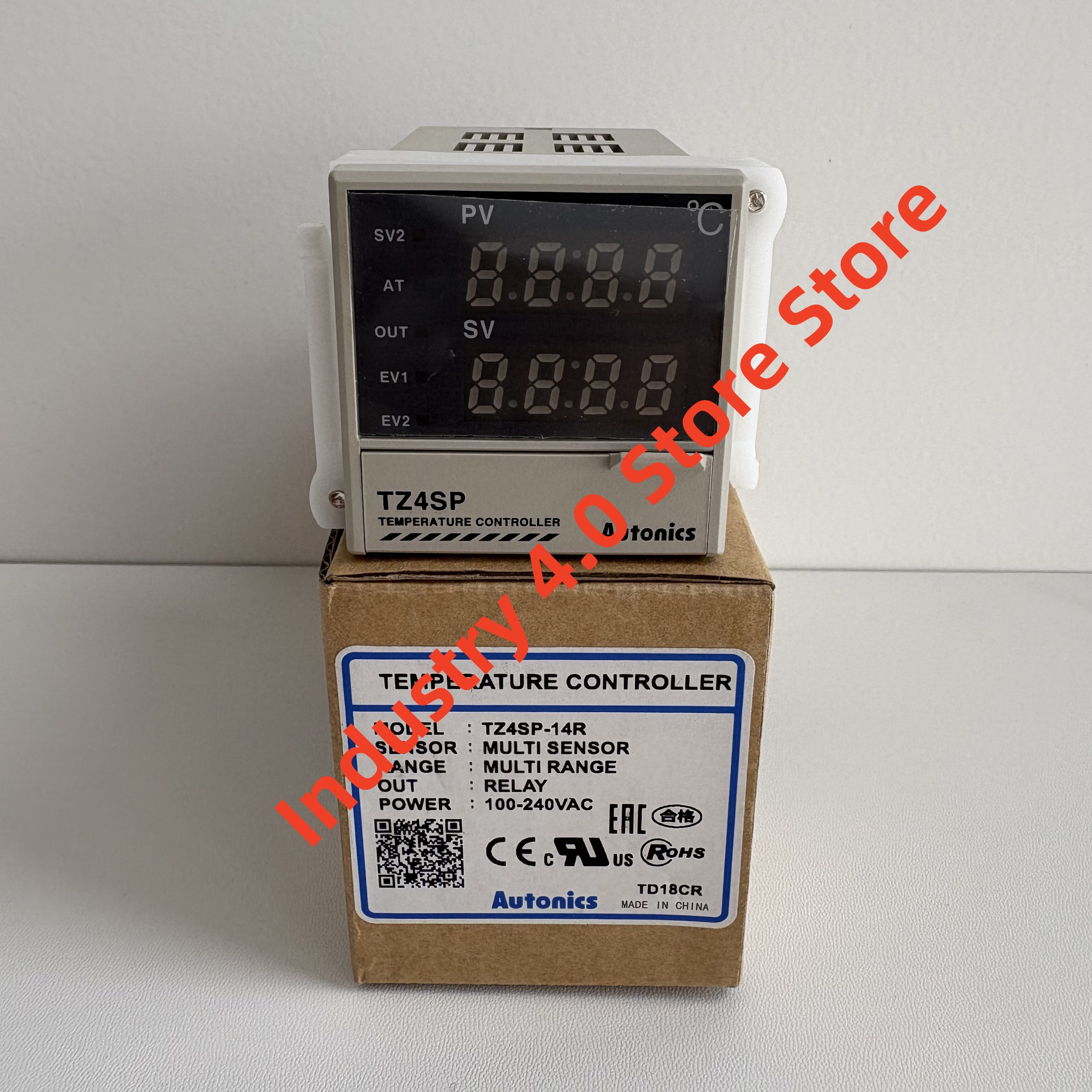 Controlador de temperatura TZ4SP-14R 100-240VAC novo original