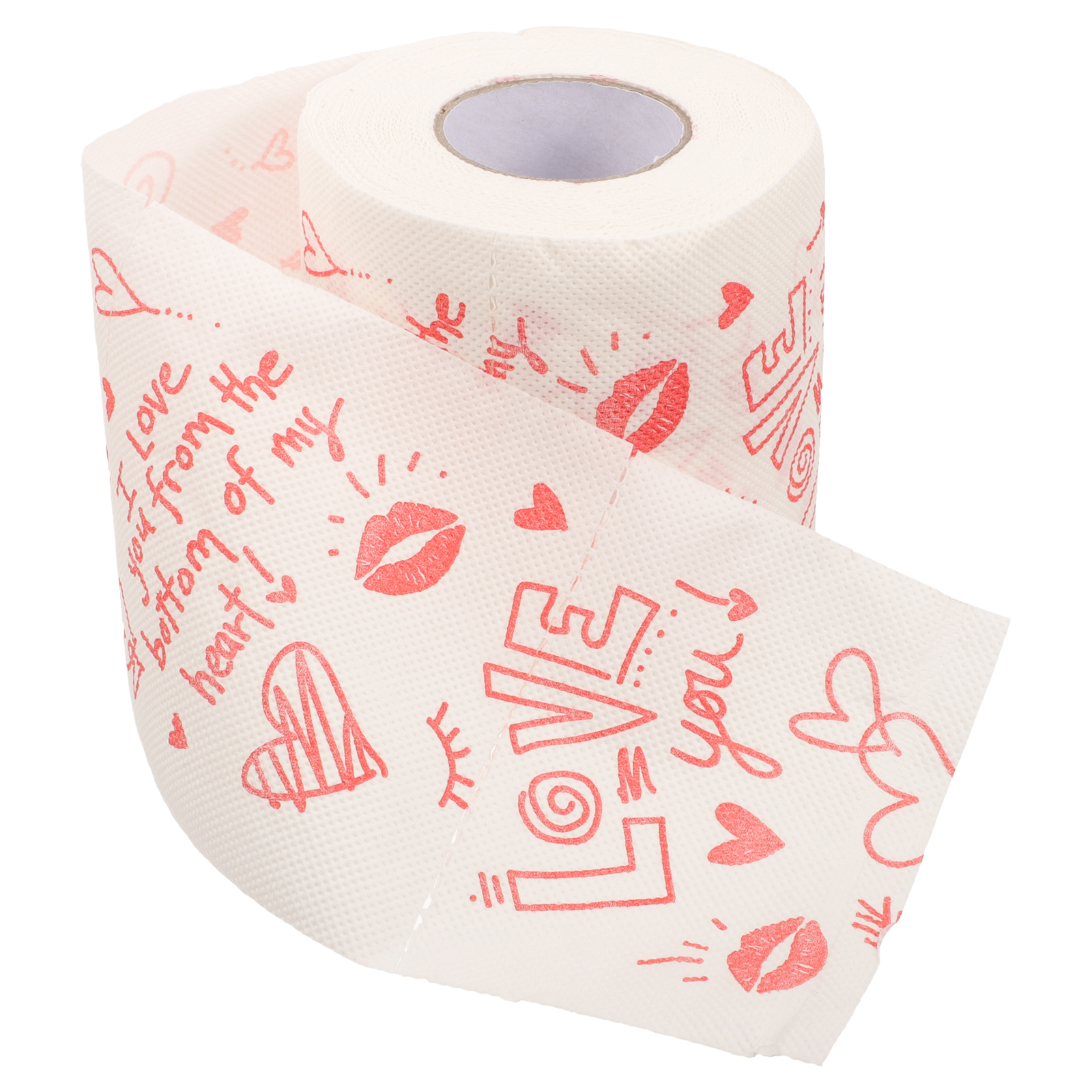 Papel higiénico decorativo para boda, pañuelos de baño con estampado divertido, color marrón