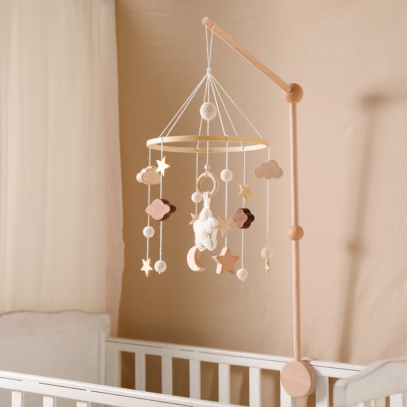 Sonajeros móviles para cuna de bebé, caja Musical, campana para cama de recién nacido, carrusel para regalo de juguete Musical, 0 a 12 meses
