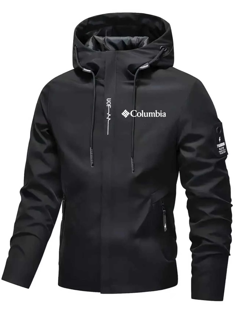 เสื้อกันฝนผู้ชายปี 2026 แบบมีฮู้ด น้ำหนักเบา สำหรับปั่นจักรยาน สไตล์สตรีท เดินป่า กันลม สำหรับกิจกรรมกลางแจ้ง