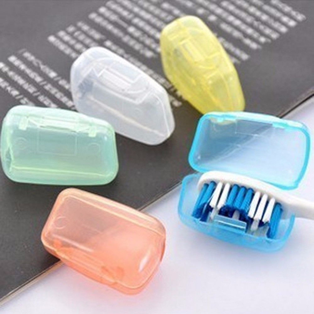5 pz/set portaspazzolino portatile portaspazzolino salute spazzolini da denti Germproof Protector viaggi escursionismo campeggio spazzola Cap Case