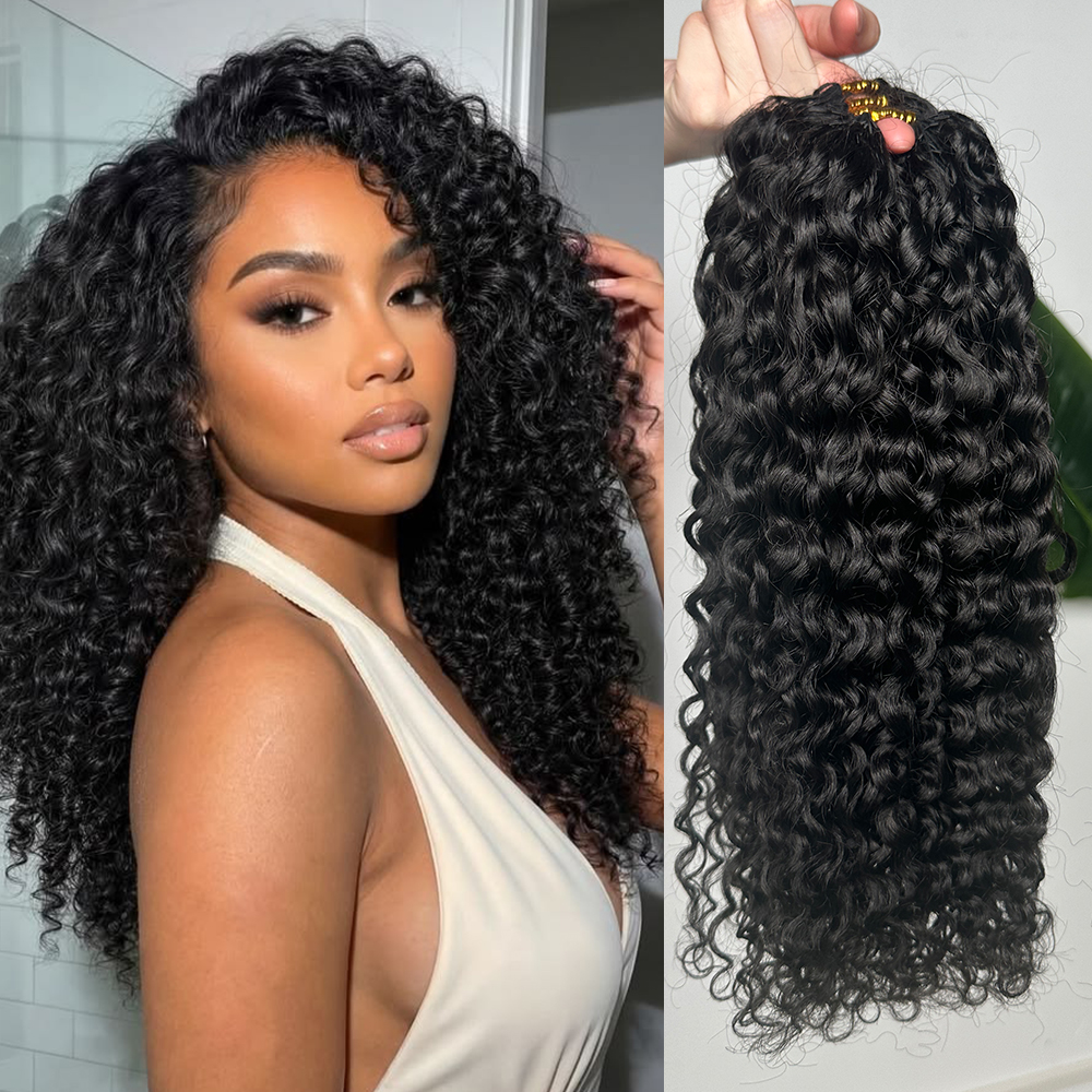 100% bruts cheveux humains extension 18 20 pouces bresilienne birman boucles miracle noeuds curly crochet cheveux humains couleur naturelle deep wave plume humains crochet cheveux pour tressage pour femmes noires human hair