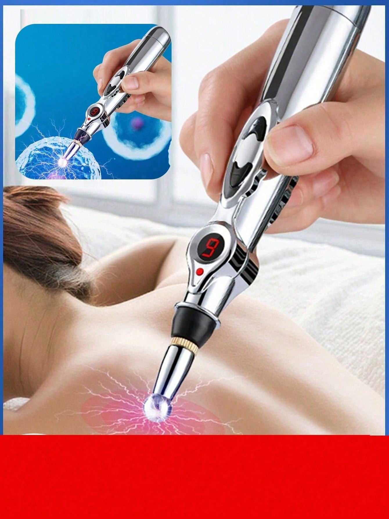 Meridian Stift Elektronische Energie Zirkulation Massage Stift Energie Pulse Stift Meridian Stift Beruhigende Und Entspannende Haushalts Artefakt