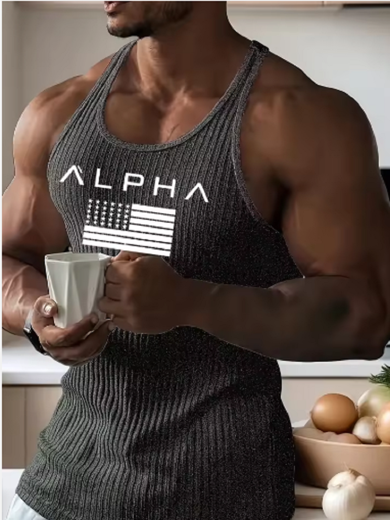 2026 Heren Fitnessvest Zomer Mouwloos Sneldrogend Sportvest Effen Kleur Slim-fit Hoog Elastisch Koel Ademend Strak Top