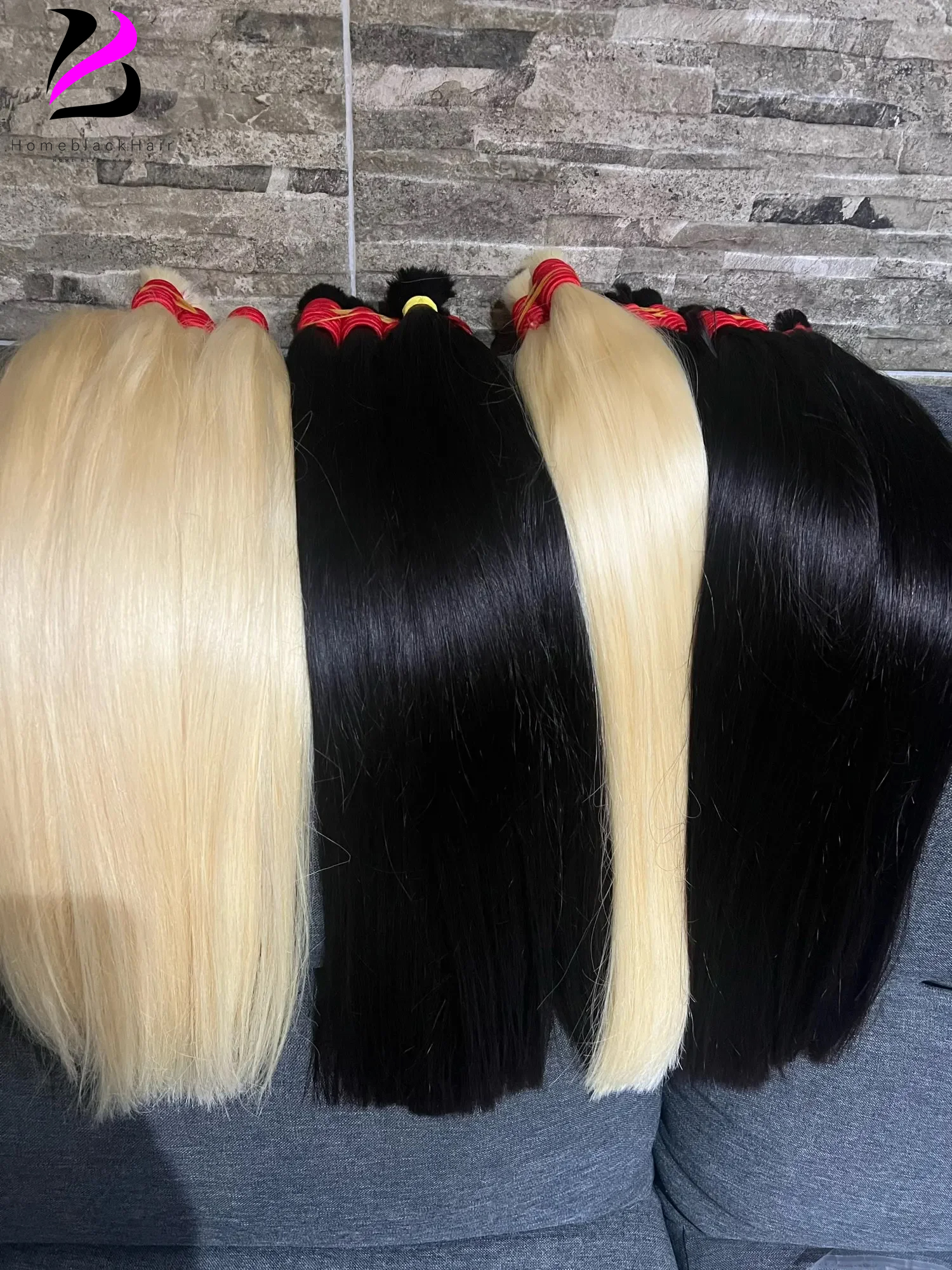 ไม่มี Weft 613 มนุษย์ผมสานสีบลอนด์ตรงผมมนุษย์ 1B 613 Ombre สีบลอนด์เวียดนามตรงผม Remy Max ผม