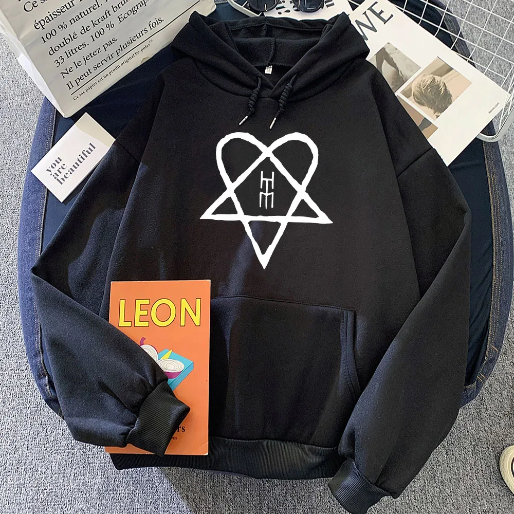 Pesado mental streetwear ele ville vono gráfico hoodies sudadera mujer inverno confortável manga longa roupas casuais feminino hoodie