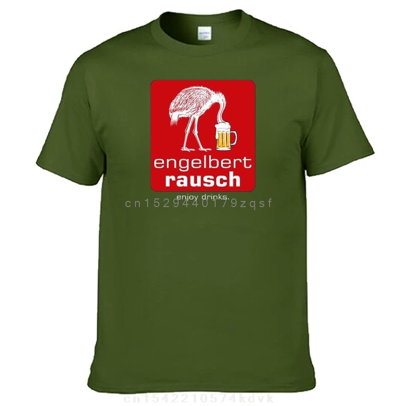 Engelbert Rausch cerveza camiseta divertida idea parodia