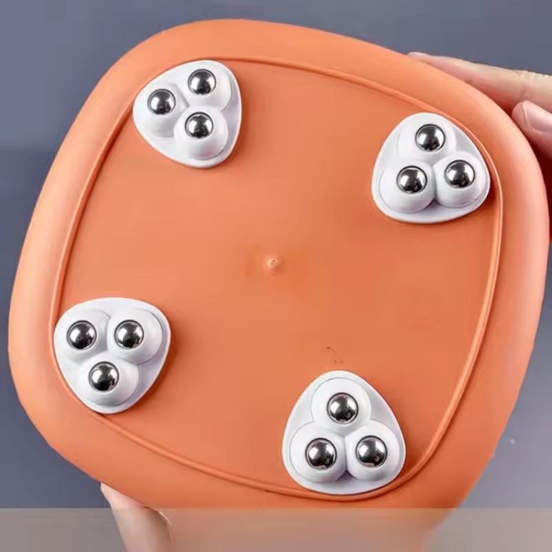 Rueda Universal de pasta, ruedas giratorias de polea Universal autoadhesivas sin ruido para fondo de cubo de basura, pequeños electrodomésticos de cocina