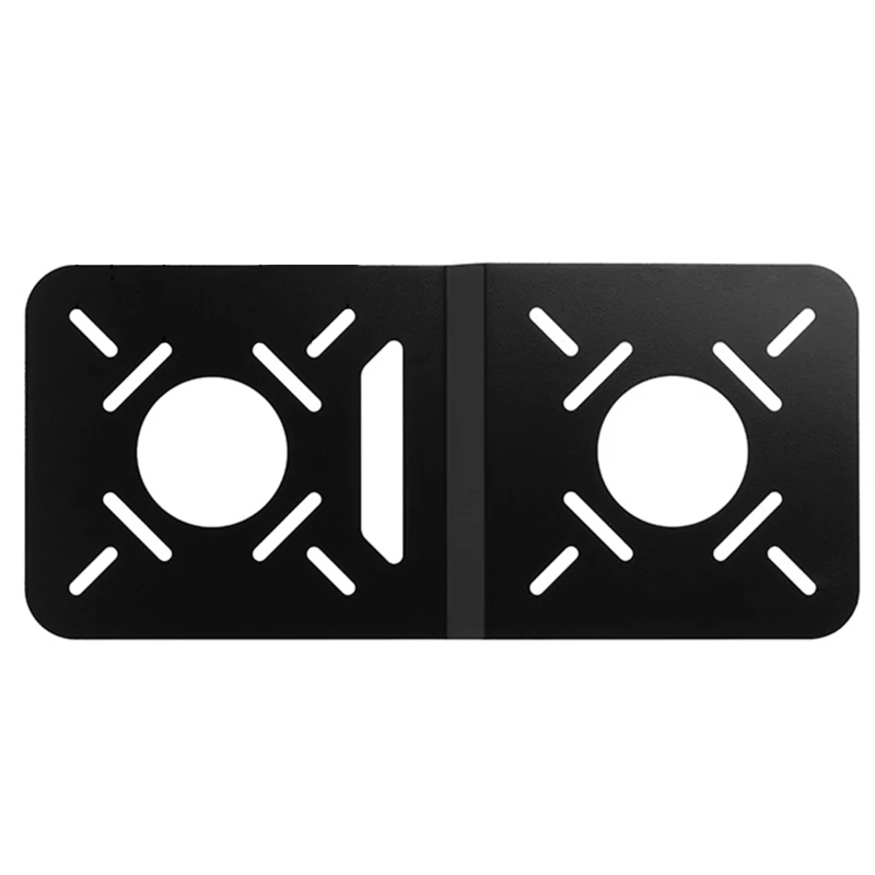VESA Mount untuk Mini PC Mini-Host Braket Gantung VESA Holder Monitor PC Rak Pemasangan Tablet Pad Dua Layar Terpasang