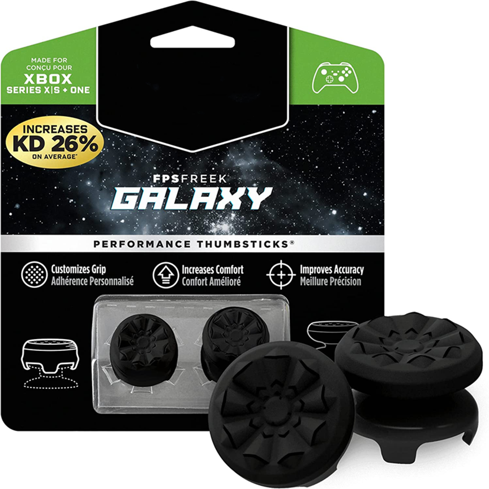새로운 2PCS Freek Galaxy 성능 엄지 그립 캡 Xbox 시리즈 X/S 컨트롤러 실리콘 캡용 실리콘 아날로그 스틱 캡 커버