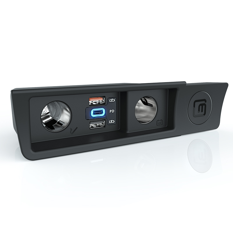 LOYEUANR-cargador de coche para VW passat B6 B7 CC R36, encendedor de cigarrillos, adaptador de corriente tipo C de carga rápida USB