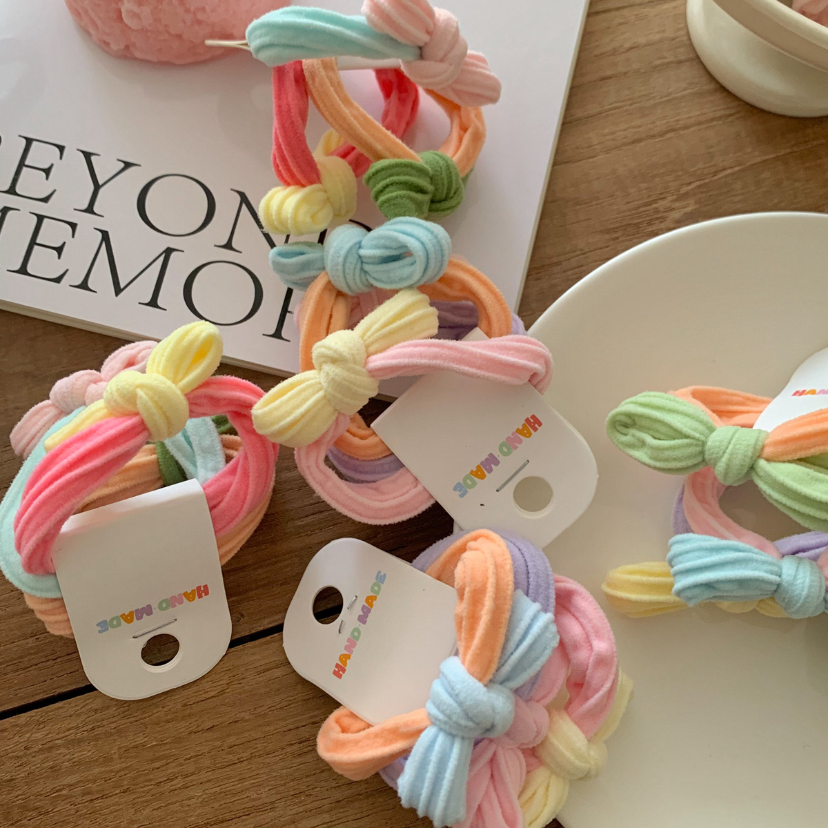 5/10/20Pcs Cute Solid Bowknot Hairband Hair Clips for Baby Girls Handmade Bows Hairpin Barrettes Headwear Kids Hair Accessories