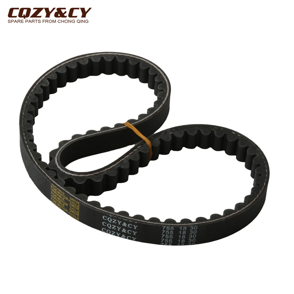 CVT Drive Belt para Scooter, Peças de motor para Peugeot Buxy Elyseo Elystar Tsdi Jet Force 50 Ludix 10 One 50cc 729171, 755 18 30