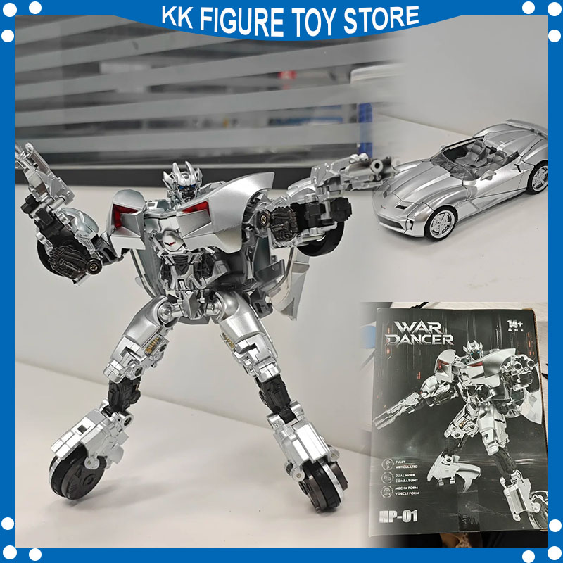    Em Estoque: Bonecos de Transformação HP-01 HP01 War Dancer KO Sideswipe SS29 Versão de Filme, Figuras de Ação Colecionáveis, Presentes, 16.5cm