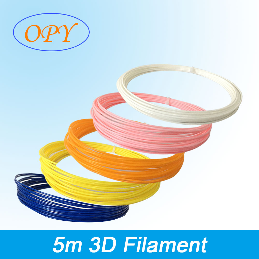 Filament de stylo 3D Pla, recharge en plastique, 5M, 1.75Mm, Fiber de carbone mate, Bronze, soie, blanc, noir, rouge, vert, bleu, violet, Nature