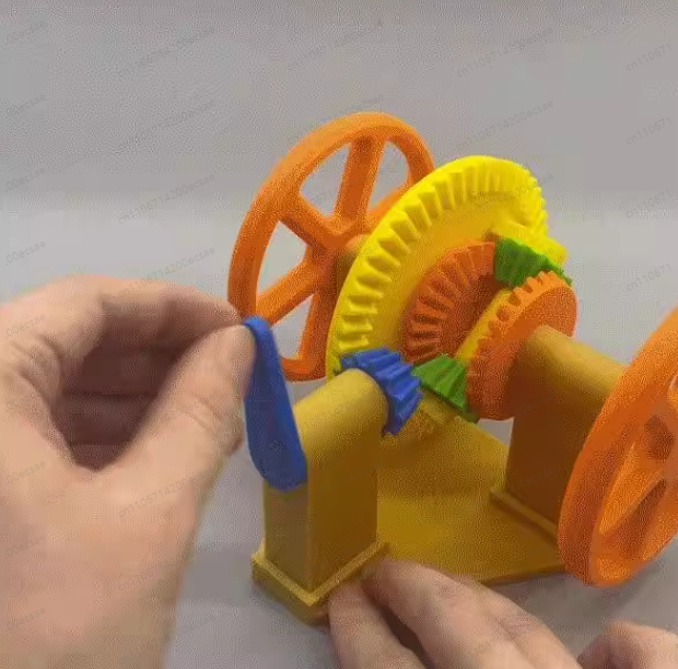 For Car Differential Mechanical Model Educational Assembly Toy Differential Structure Working Principle Gear Transmission Demo
